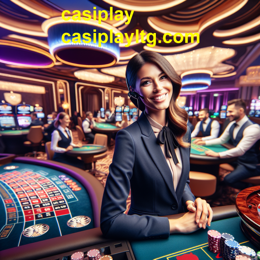 Experimente a Emoção do Cassino Ao Vivo no Casiplay